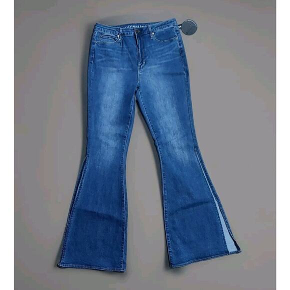 NEW! - ARTICLES OF SOCIETY - Juniors Size 11 - High-Rise Super Soft - Boho Flare - Picture 2 of 5